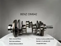 Diesel Crankshaft Om642 Pou Mercedes Benz 4X4 V6 3.0L